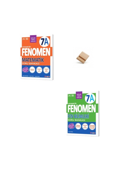 Fenomen 7. Sınıf Maarif 7a Matematik Ve Fen Bilimleri Soru Bankası + Telefon Standı