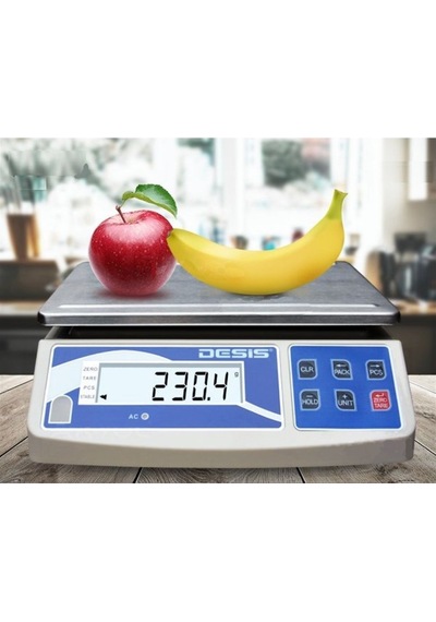 Desis H2w Dijital Hassas Terazi - Hassasiyet: 0.5 Gr. Max: 15 Kg.