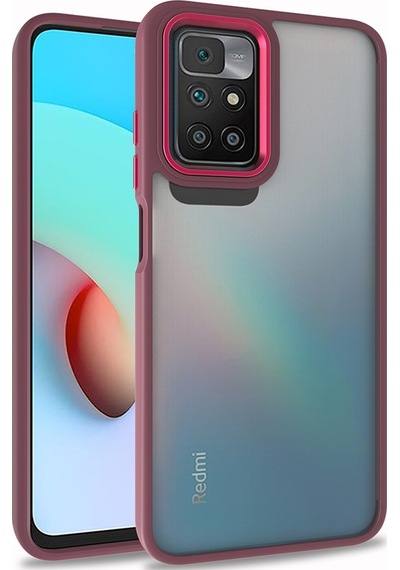 Xiaomi Redmi 10 Renkli Kenarli Parlak Flora Kilif 547924971