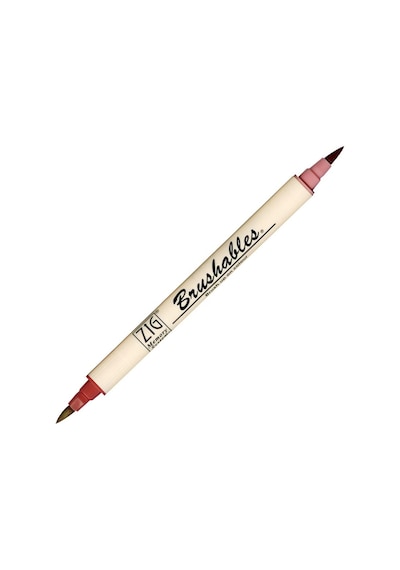 Zig Brushables Ms-7700 Antique Burgundy 203 Markör Kalem