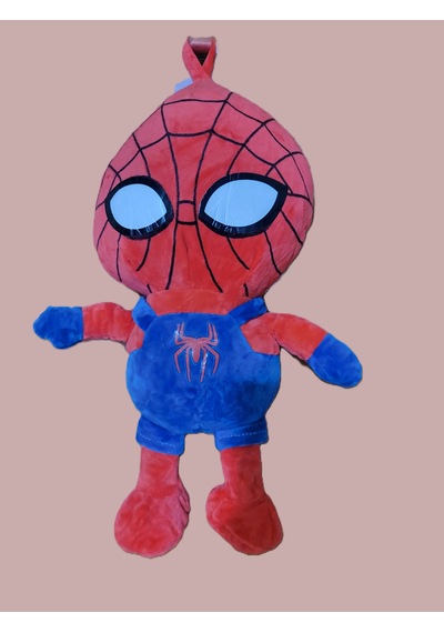 Peluş 40 Cm Örümcek Adam Kırmızı-mavi
