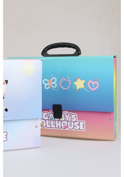 X Dekomus Lisanslı Gabby S Dollhouse Saplı Çanta Tek Adet "dekomus Cep Defteri Hediyeli" Altın