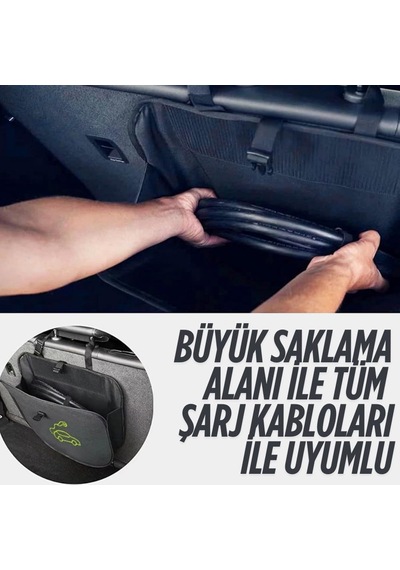 Glanz Elektrikli Araç Şarj Kablosu Taşıma Çantası Genel