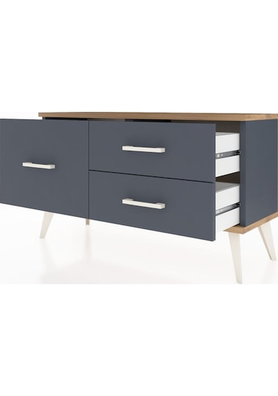 Arges Şifonyer 3 Çekmeceli 88x30x48 Antrasit-çam/antrasit Çam/antrasit Arges Şifonyer 3 Çekmeceli 88x30x48 Antrasit-çam/antrasit Çam/antrasit
