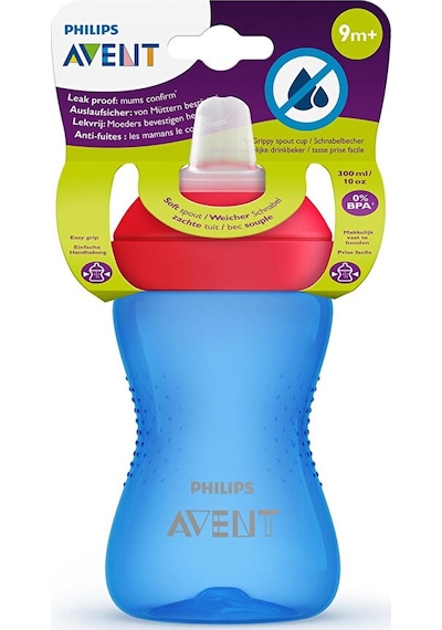 Yumuşak Uçlu Bardak 300ml , Scf802/01 2 Adet Çok Renkli