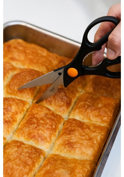 3 Lü Mutfak Seti Mutfak Makası + Silikon Kızartma Maşası 29 Cm + Silikon Uçlu Çelik Maşa 23 Cm Siyah