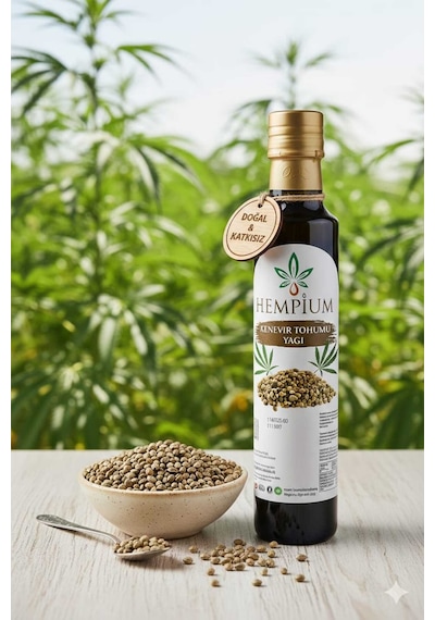 Organik Kenevir Tohumu Yağı 500 Ml