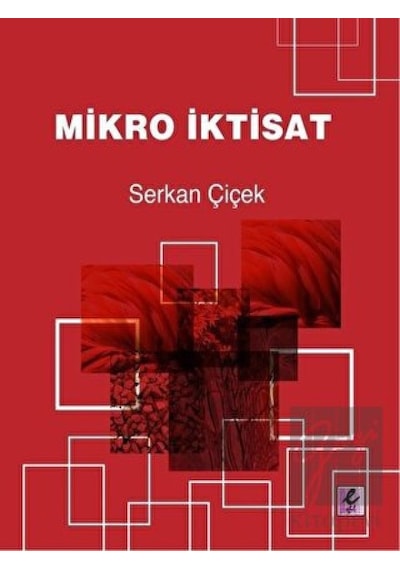 Mikro İktisat  - Serkan Çiçek  - Efil Yayınevi Yayınları