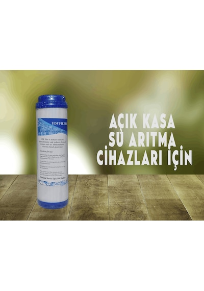 Açık Kasa Su Arıtma Cihazı Udf Gac Karbon Filtre