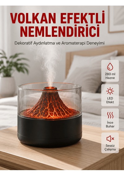 Otomatik Kapanma Özellikli Ultrasonik Hava Nemlendirici Diğer
