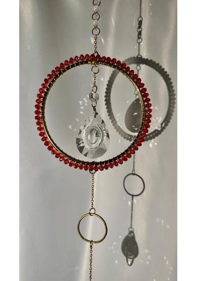 Lumiere Kristal Güneş Yakalayıcı , Kristal Dekor Kristal Obje Hediye , Crystal Suncatcher Tek Parça