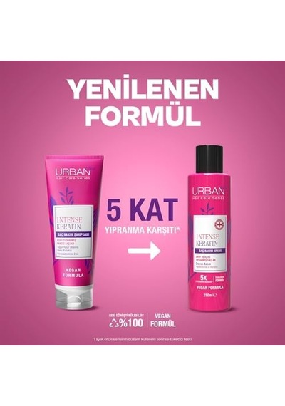 Care Intense Keratin Aşırı Yıpranmış Saçlara Özel Saç Bakım Kremi 250ml