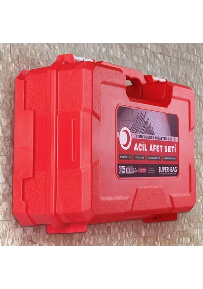 Süper Bag Acil Afet Seti Emergency Disaster Set Çok Renkli