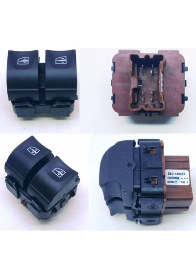 Renault Captur Clio 4 Dacia için Sol Cam Açma Düğmesi 254113300R