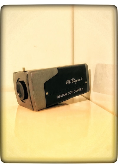 maket box kamera metal