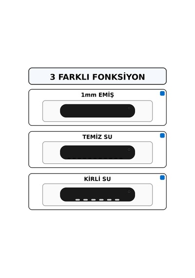 Hyundai Hsp900e Dalgıç Pompa 900w 1.2hp 266 L/dk 9 M 10 M Kablo G1-1/4