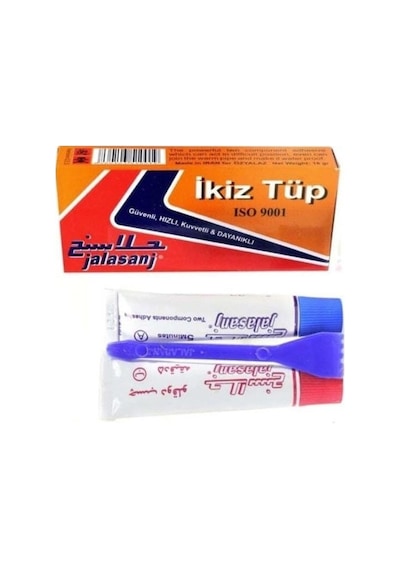 10 Adet İkiz Tüp Plastik Çelik İran Yapıştırıcı Arap Yapıştırıcı