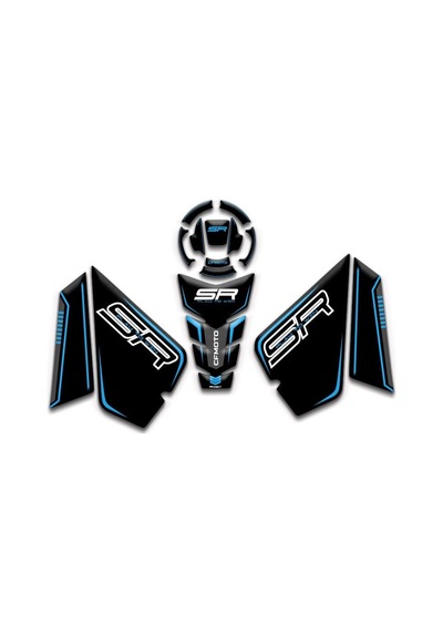 Cfmoto 450sr Uyumlu Tank Pad Set 02 Diğer