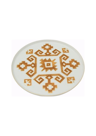 Porland Arabesque Düz Tabak Desen1