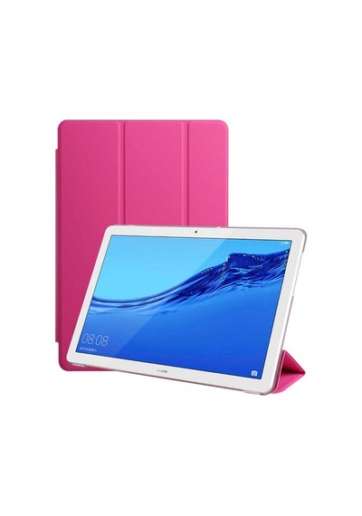 Huawei Uyumlu T5 10 Inc Zore Smart Cover Standlı 1-1 Tablet Kılıfı