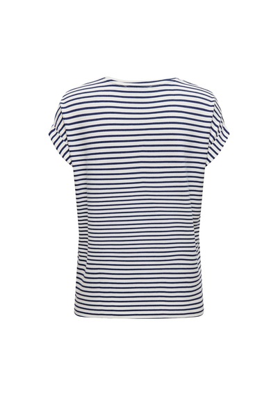Only Onlmoster Strıpe S/s O-neck Top Jrs Noos Kadın Beyaz Bluz - 15206243