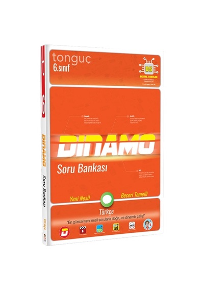Tonguç 6.Sınıf Dinamo Türkçe Soru Bankası Test Kitabı Kitap