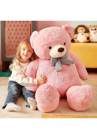 Sole 175 Cm Papyonlu Dev Boy Peluş Ayı - % 100 Yerli 001 Sole 175 Cm Papyonlu Dev Boy Peluş Ayı - % 100 Yerli 001