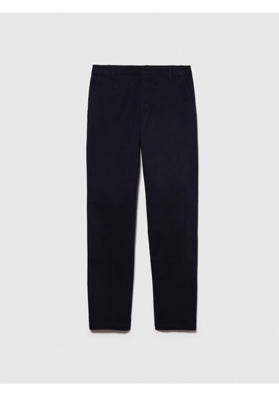 Sisley Esnek Slim Fit Chino Pantolon Erkek Lacivert Pantolon - 323a4jgcsf03e