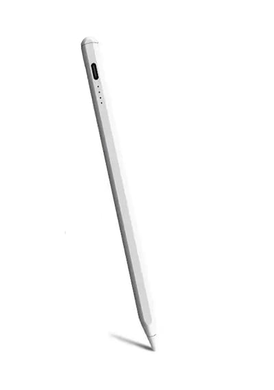 Schitec Stylus Pro Dokunmatik Şarjlı Tablet Kalemi Beyaz