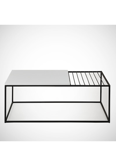 Zinus Beyaz Orta Sehpa Metal & Orta Masa / Metal Ayaklı Sehpa