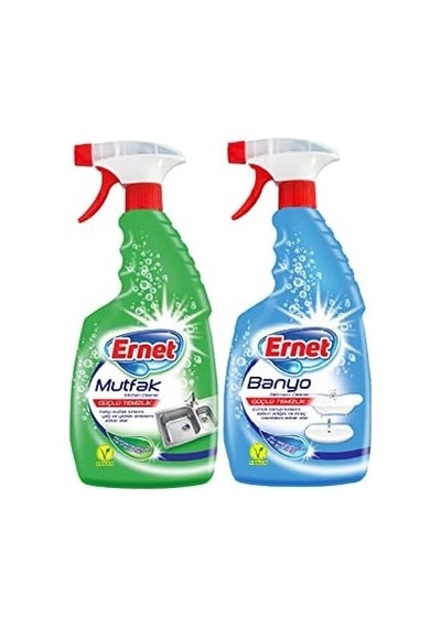 Süper Likit Promosyon Mutfak + Banyo Temizliği 1+1 750 Ml Sprey&apos Li 0