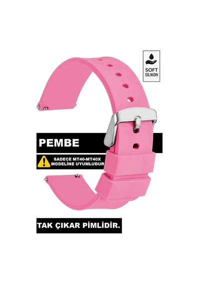 Tcl Mt40-mt40x - Reeder Kiddo 2 Uyumlu Silikon Saat Kordonu Kayışı Çok Renkli