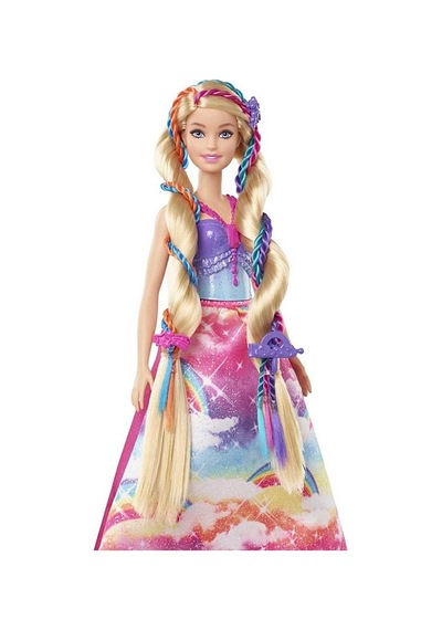 Barbie Dreamtopia Twistn Style Prenses Saç Şekillendirme Gtg00