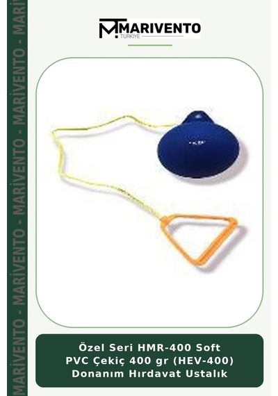 Özel Seri Hmr-400 Soft Pvc Çekiç 400 Gr Hev-400 Donanım Hırdavat Ustalık