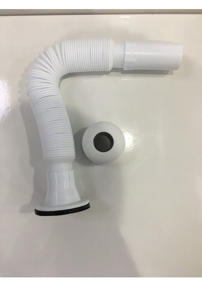 Körüklü Lavabo Sifon + Nuh Conta 2'li Set