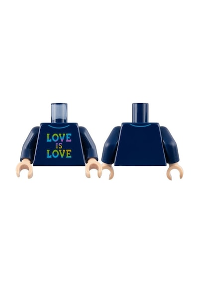 Minifigür Parçaları: Torso, Vücut, Gövde: 973pb4445c01