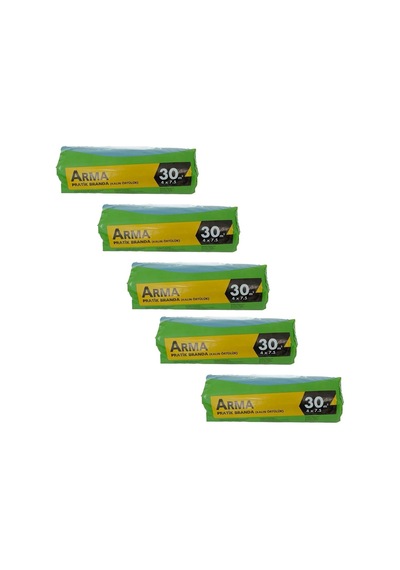 Arma Naylon Tadilat Boya Koruyucu Örtü Poşet Folyo - 30 M2-5 Paket