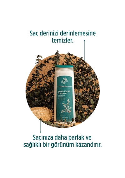 Selesta Life Okaliptüs Ve Çay Ağacı Bitki Özlü Kepek Karşıtı Şampuan Tüm Saç Tipleri İçin Şampuan 400 Ml