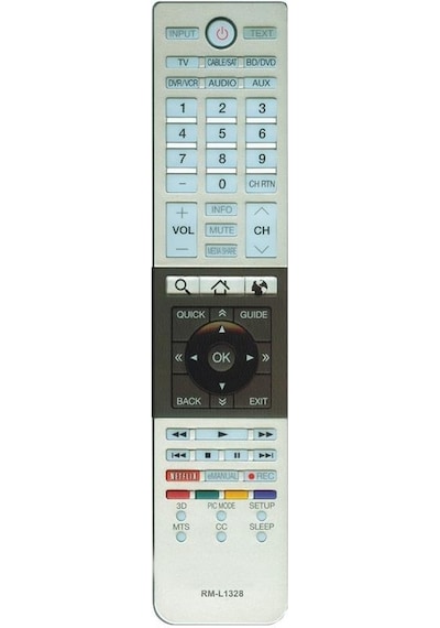 Toshiba Rm-L1328 Netflix Lcd Tv Kumandası