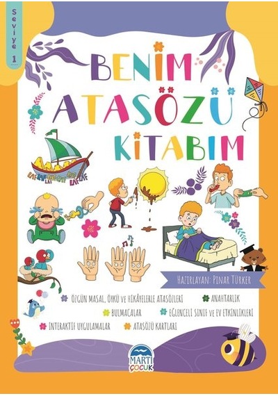 Benim Atasözü Kitabım 1 - Seviye 1- Martı Yayınları