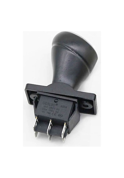 Joystick Kcd4 Anahtar Latch Siyah İleri Geri Vites Kolu 16a 250v Akülü Çocuk Arabası Vinç