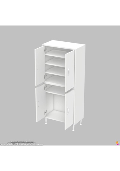 Efna Ayakkabılık - Kapaklı 4 Raf 6 Bölmeli Dar Alanlar İçin Çok Amaçlı Dolap 65 Cm Genişlik Beyaz Efna Ayakkabılık - Kapaklı 4 Raf 6 Bölmeli Dar Alanlar İçin Çok Amaçlı Dolap 65 Cm Genişlik Beyaz