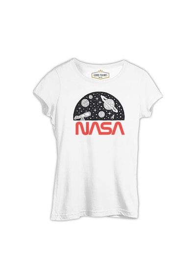 Uzay - Nasa Teleskop Beyaz Kadın Tshirt 001