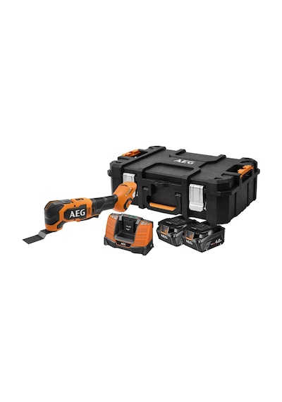Aeg BMT18BL-602TC 18V 2.6.0 Ah Çift Akülü Multitool Kömürsüz Çok Amaçlı El Aleti - 4935500070
