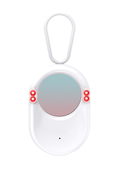 Micflip S05 İos Cihazlar İçin Find My Özellikli Gizli Kamera Dedektörü Ve Alarm Cihazı Beyaz