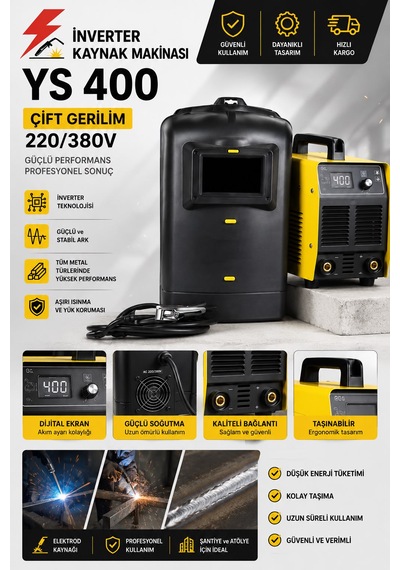Özen Ys 400 İnverter Kaynak Makinesi