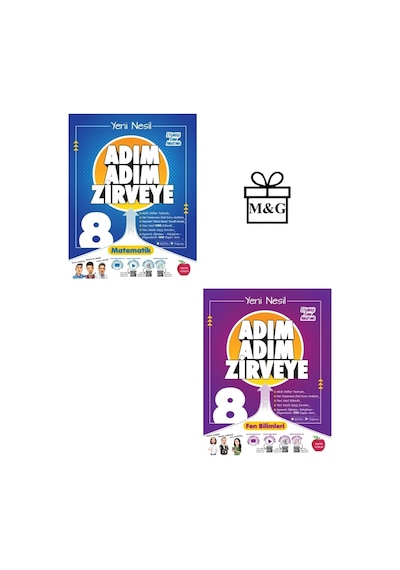 8.sınıf Adım Adım Matematik Ve Fen Bilimleri Konu Anlatımlı