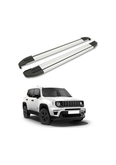 Jeep Renegade Bu 2015-2025 Yan Basamak Brillant Gri