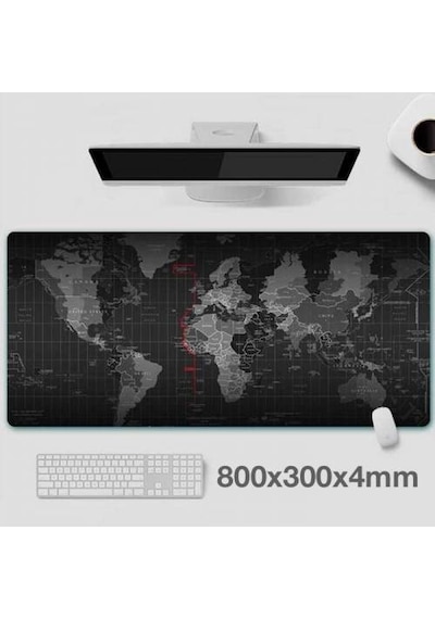 Polham Rgb Işıklı Mouse Pad, 14 Işık Modlu Kaymaz Tabanlı Kauçuk Kumaş Mouse Pad, 300 800