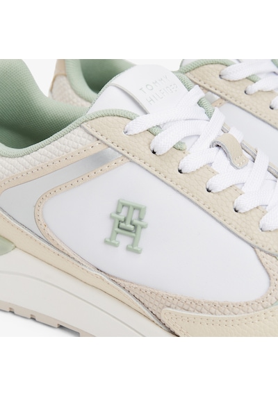 Tommy Hilfiger Leather Kadın Krem Sneaker Fw0fw08472 Krem